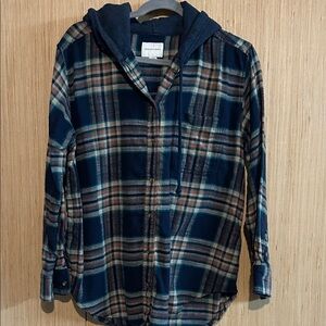 American Eagle Outfitters Multicolor Plaid Shirt